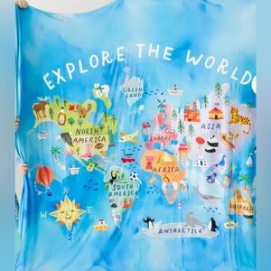 Little Sleepies Cloud blanket Around the World